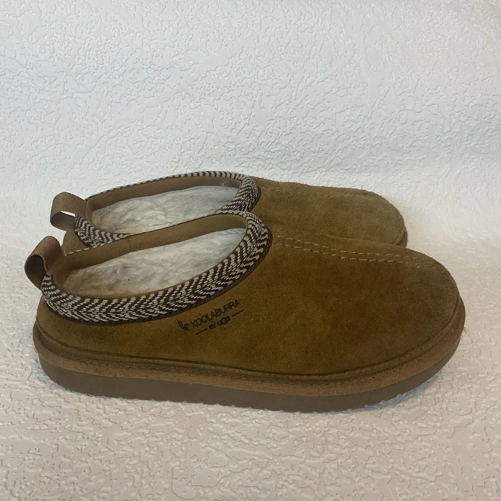 Koolaburra by UGG 1159670K Chestnut BURREE SLIPPERS Faux Fur Lining 4
